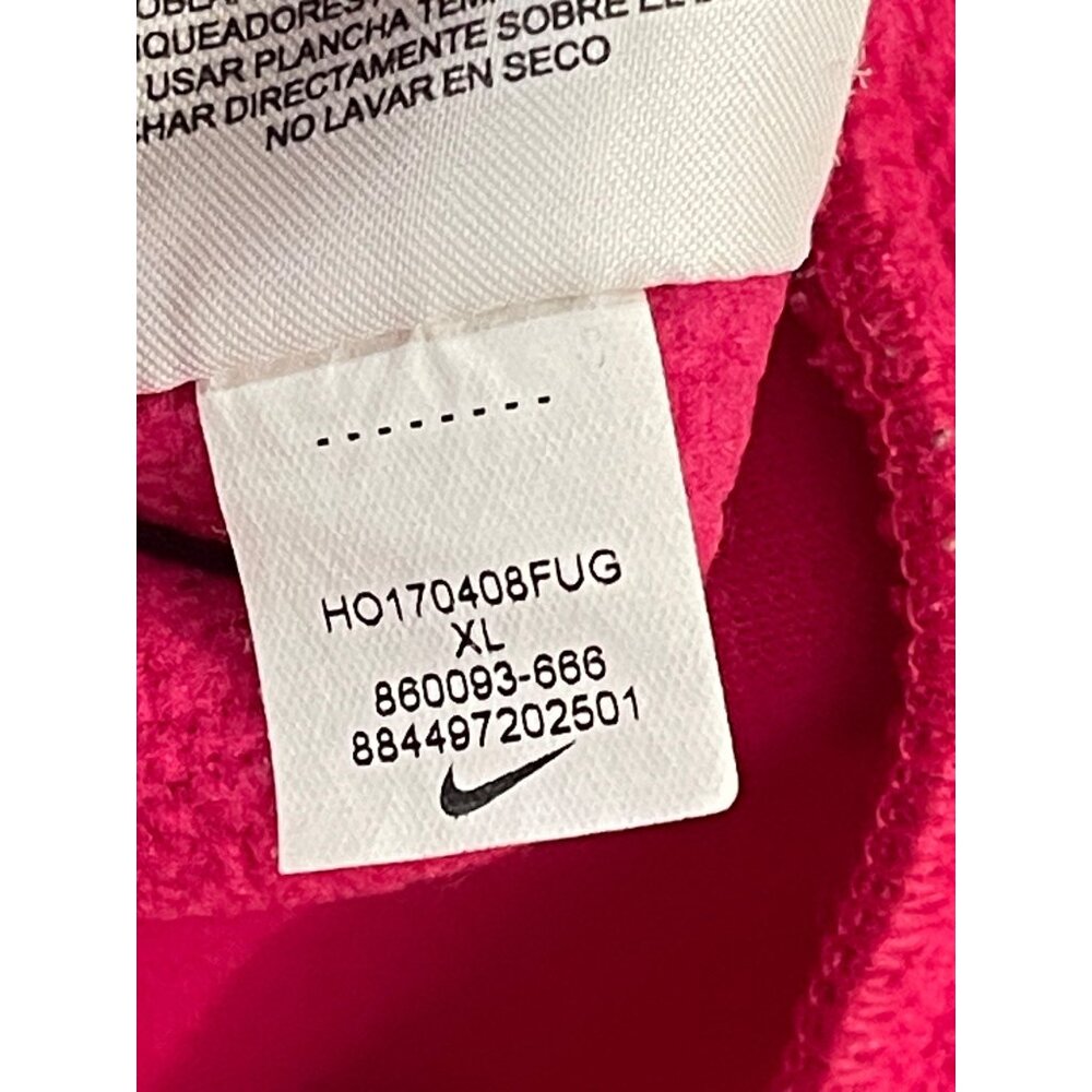 Nike Dri-Fit Girls Hoodie Pink XL - Picture 10 of 14